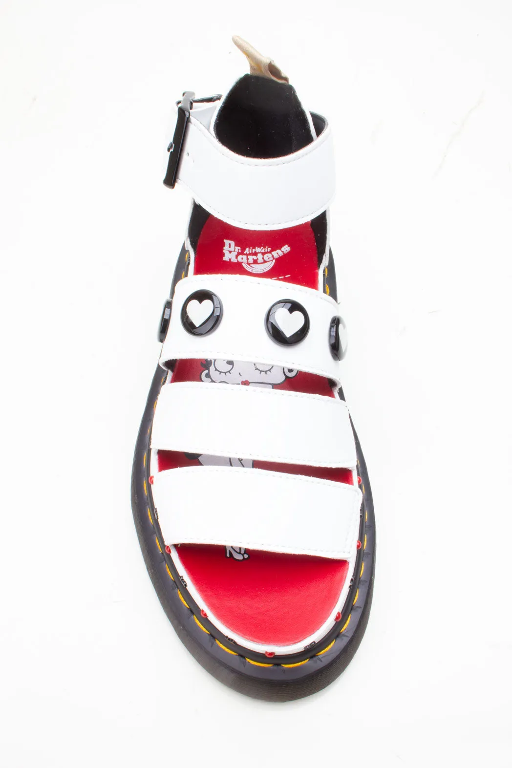 Dr.Martens X Betty Boop Clarissa Quad II Sandale White 27937113