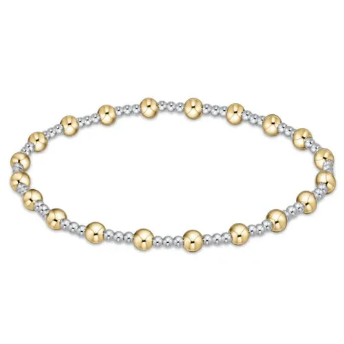 Enewton Extends - Classic Sincerity Pattern 5mm Bead Bracelet - Mixed Metal