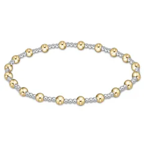 Enewton Extends - Classic Sincerity Pattern 5mm Bead Bracelet - Mixed Metal