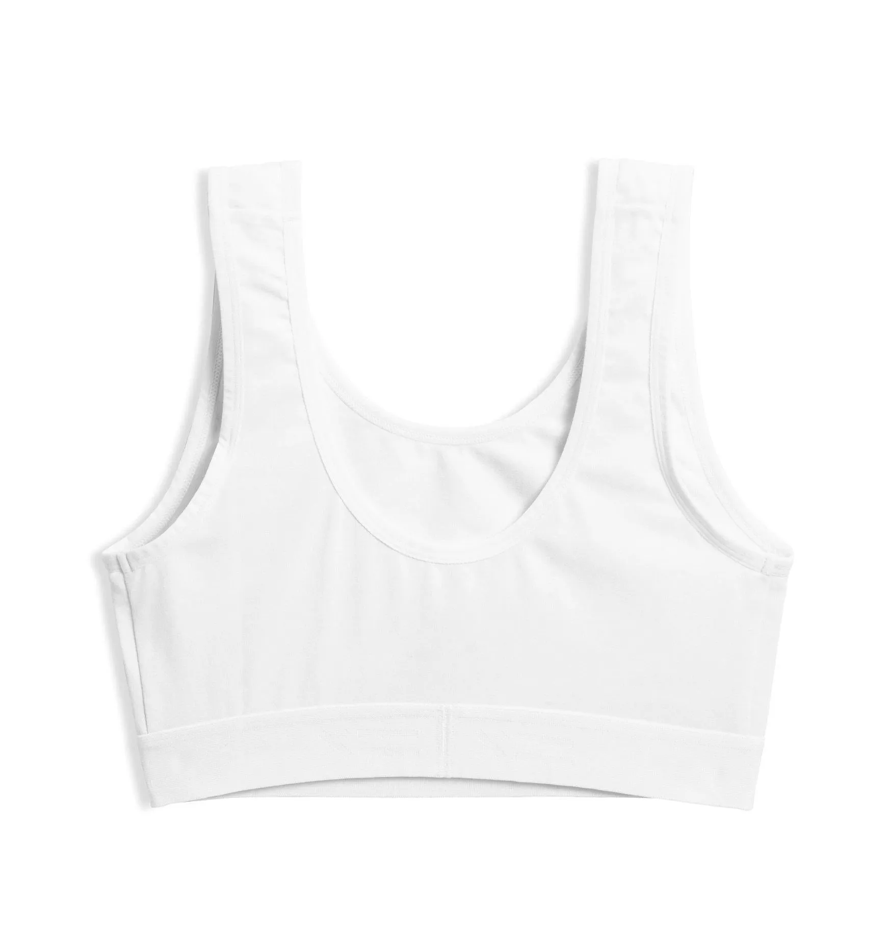 Essentials Soft Bra - X= White