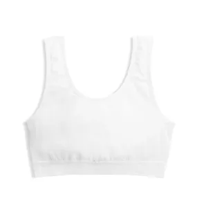 Essentials Soft Bra - X= White