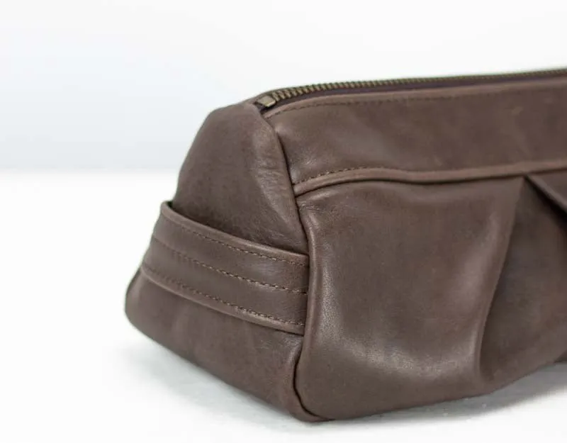 Estia case - Terra brown leather