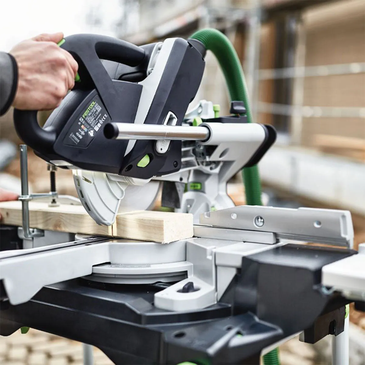 Festool KS 60 E 110V GB 216mm Sliding Compound Mitre Saw - 561685