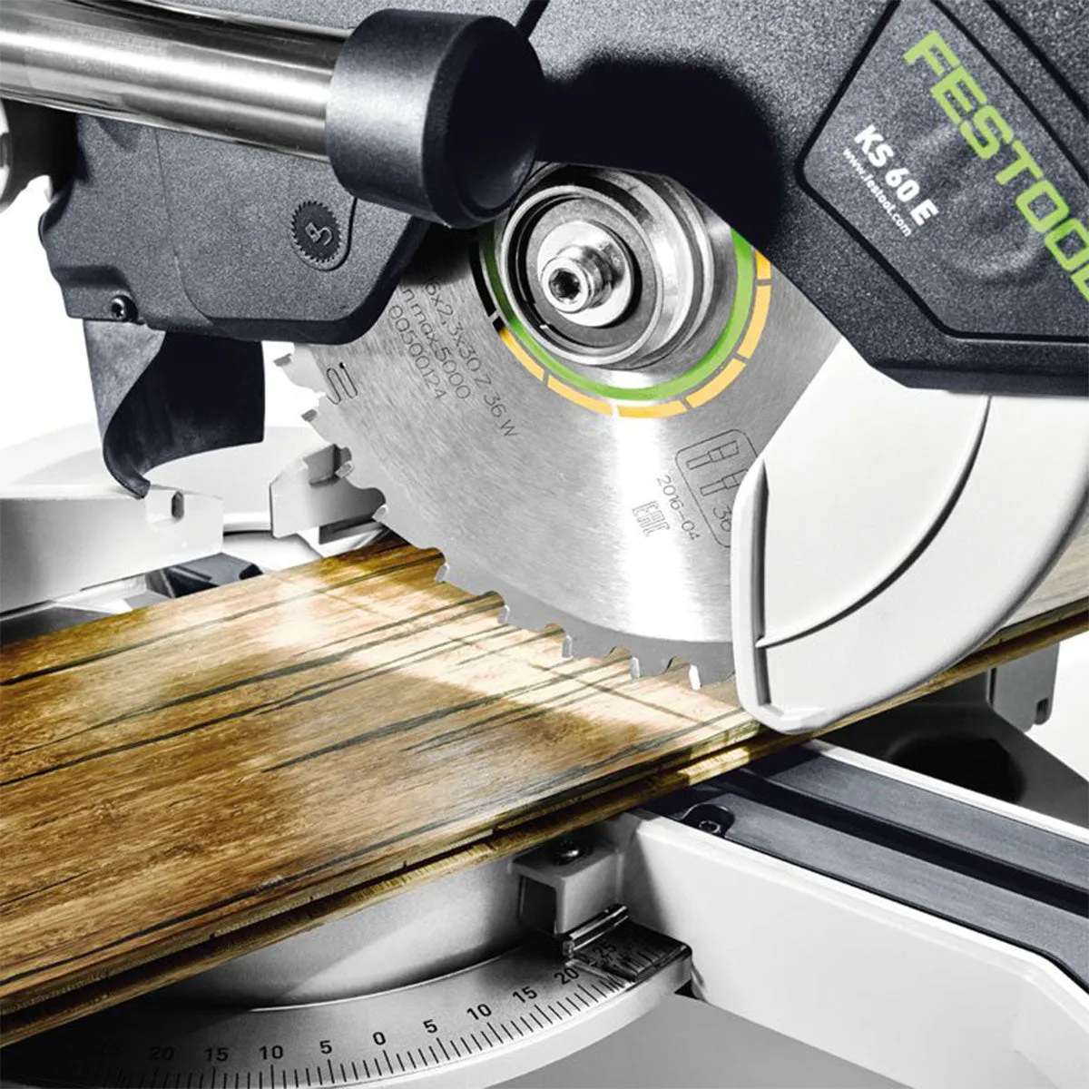 Festool KS 60 E 110V GB 216mm Sliding Compound Mitre Saw - 561685