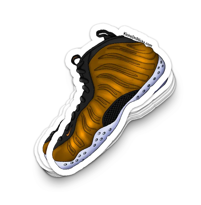 Foamposite "Copper" Sneaker Sticker