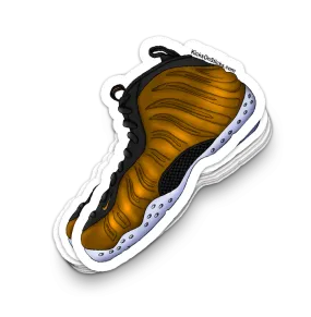 Foamposite "Copper" Sneaker Sticker