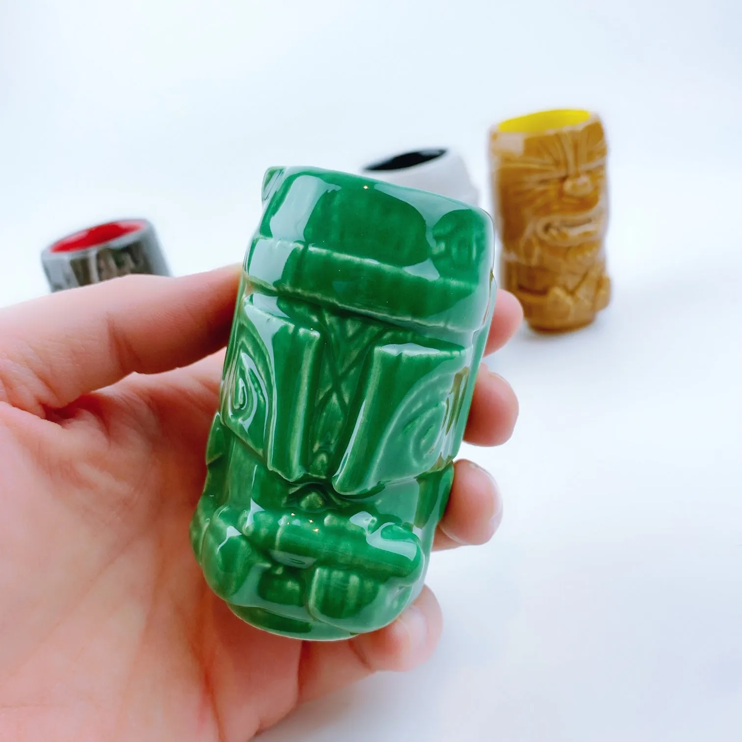 Geeki Tikis Star Wars 'Darth Vader', 'Stormtrooper', Boba Fett', Chewbacca' Mini Muglet 4 Pack Shot Glass Set