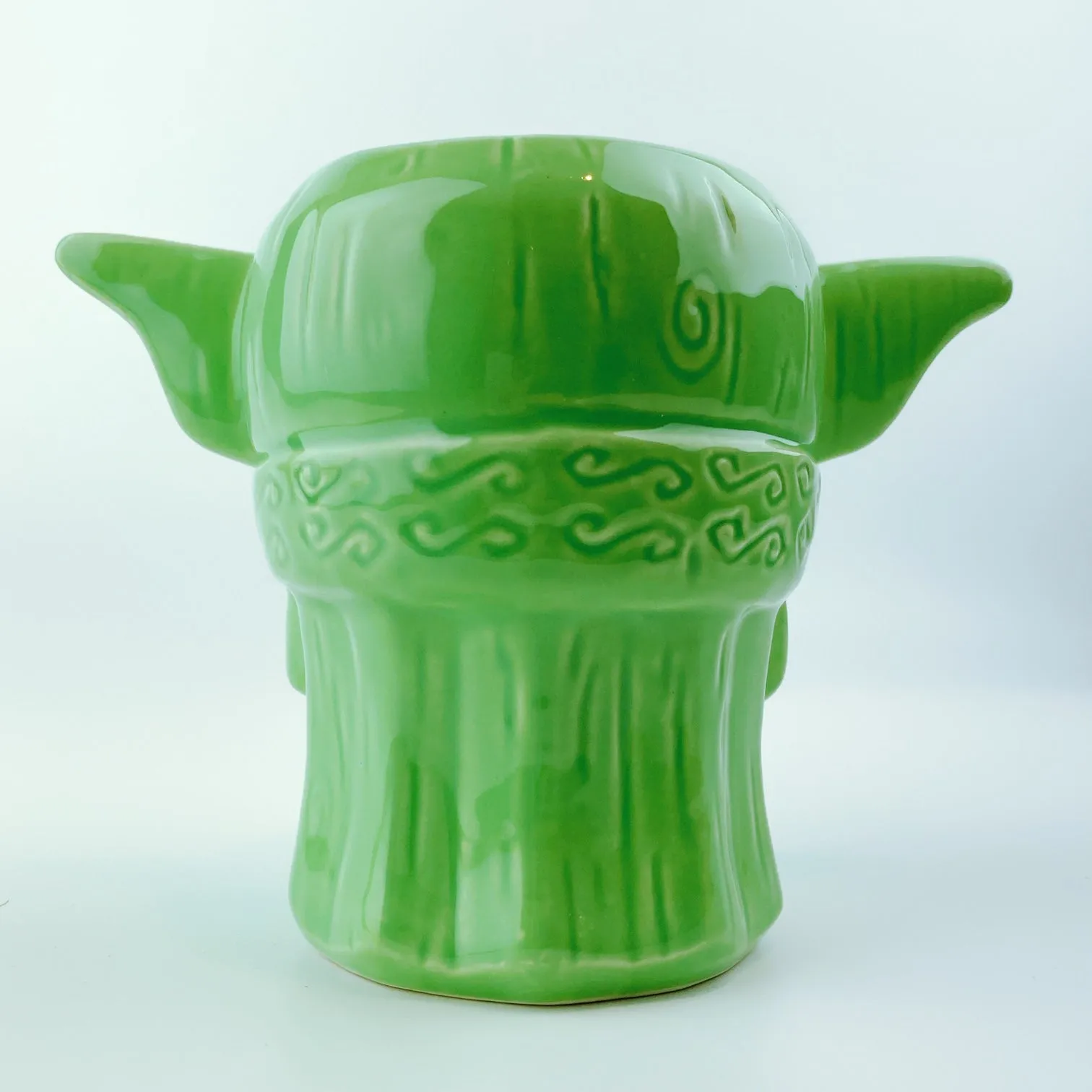 Geeki Tikis Star Wars "Baby Yoda" Force Pose The Mandalorian The Child Tiki Style Ceramic Drinking Mug