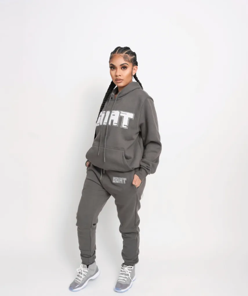 GOAT Classic Chenille Sweatsuit (Cool Grey)