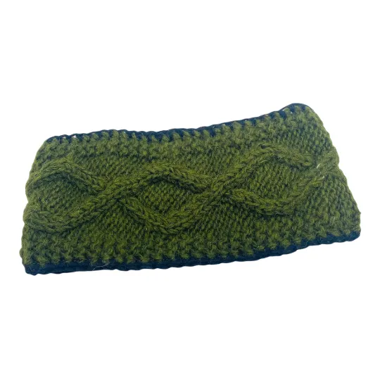 Hand Knitted 100% Wool Head Warmer