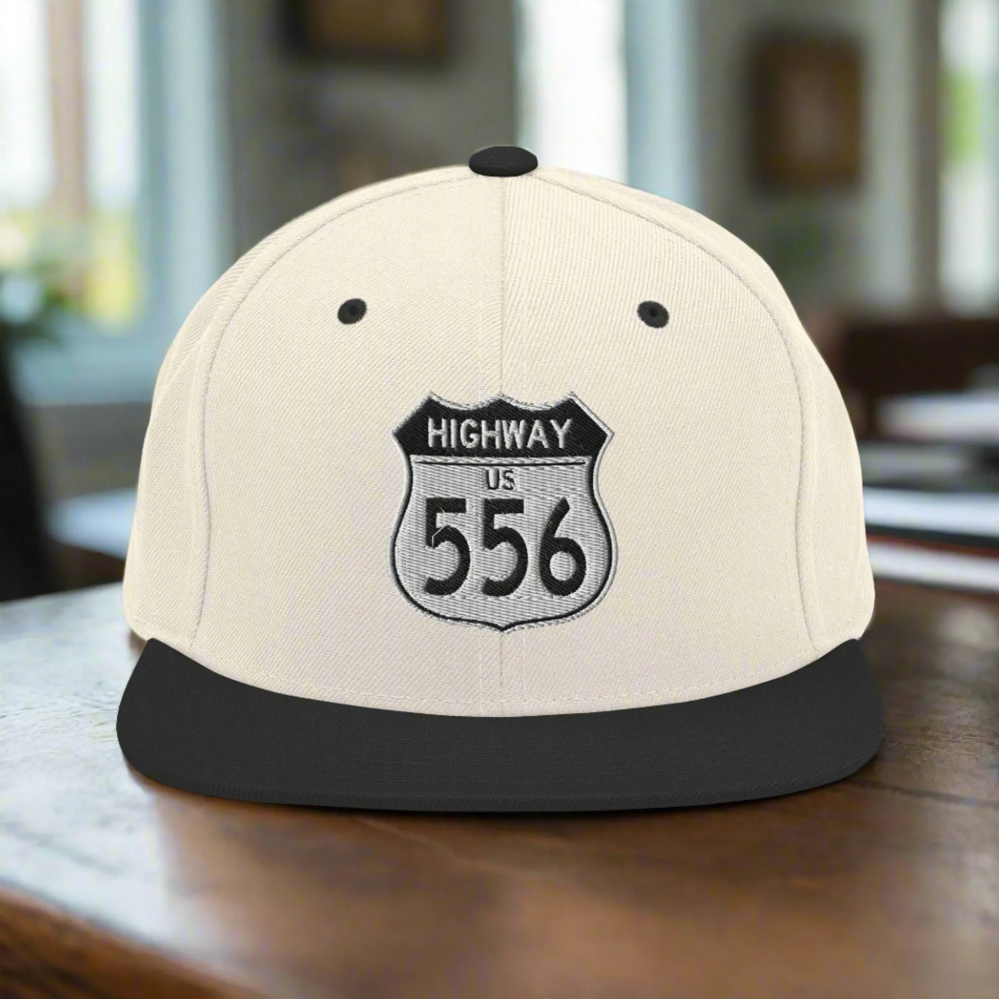 Highway 556 Premium Classic High-Profile Snapback Hat