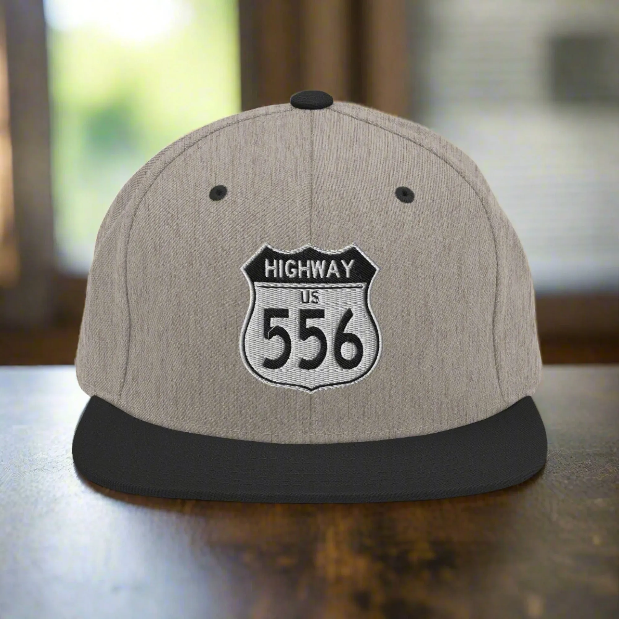 Highway 556 Premium Classic High-Profile Snapback Hat