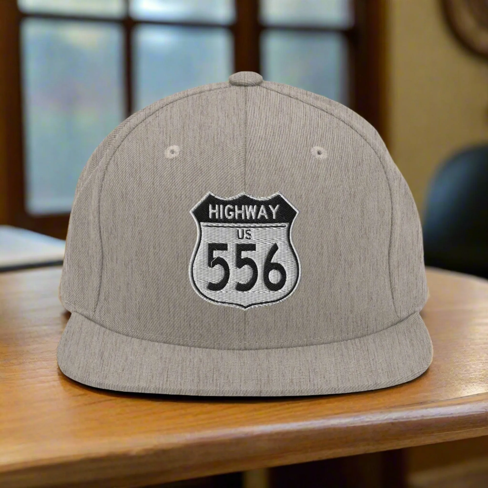 Highway 556 Premium Classic High-Profile Snapback Hat