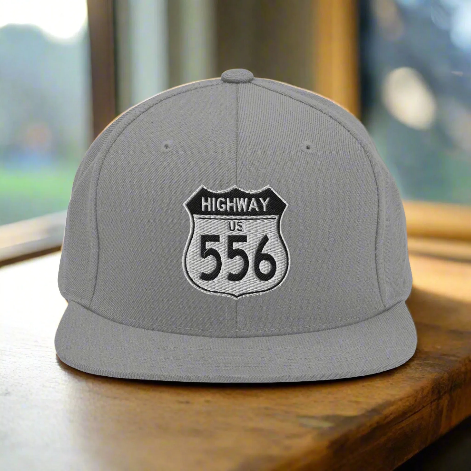 Highway 556 Premium Classic High-Profile Snapback Hat