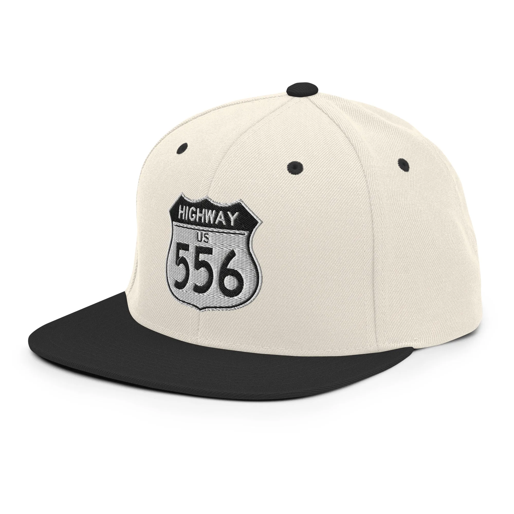 Highway 556 Premium Classic High-Profile Snapback Hat