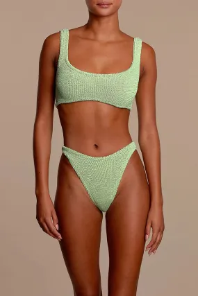 Hunza G - Xandra Crinkle Bikini - Sage