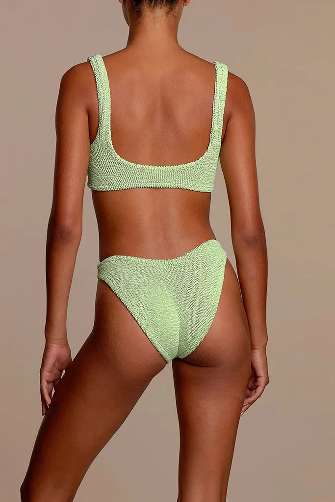 Hunza G - Xandra Crinkle Bikini - Sage