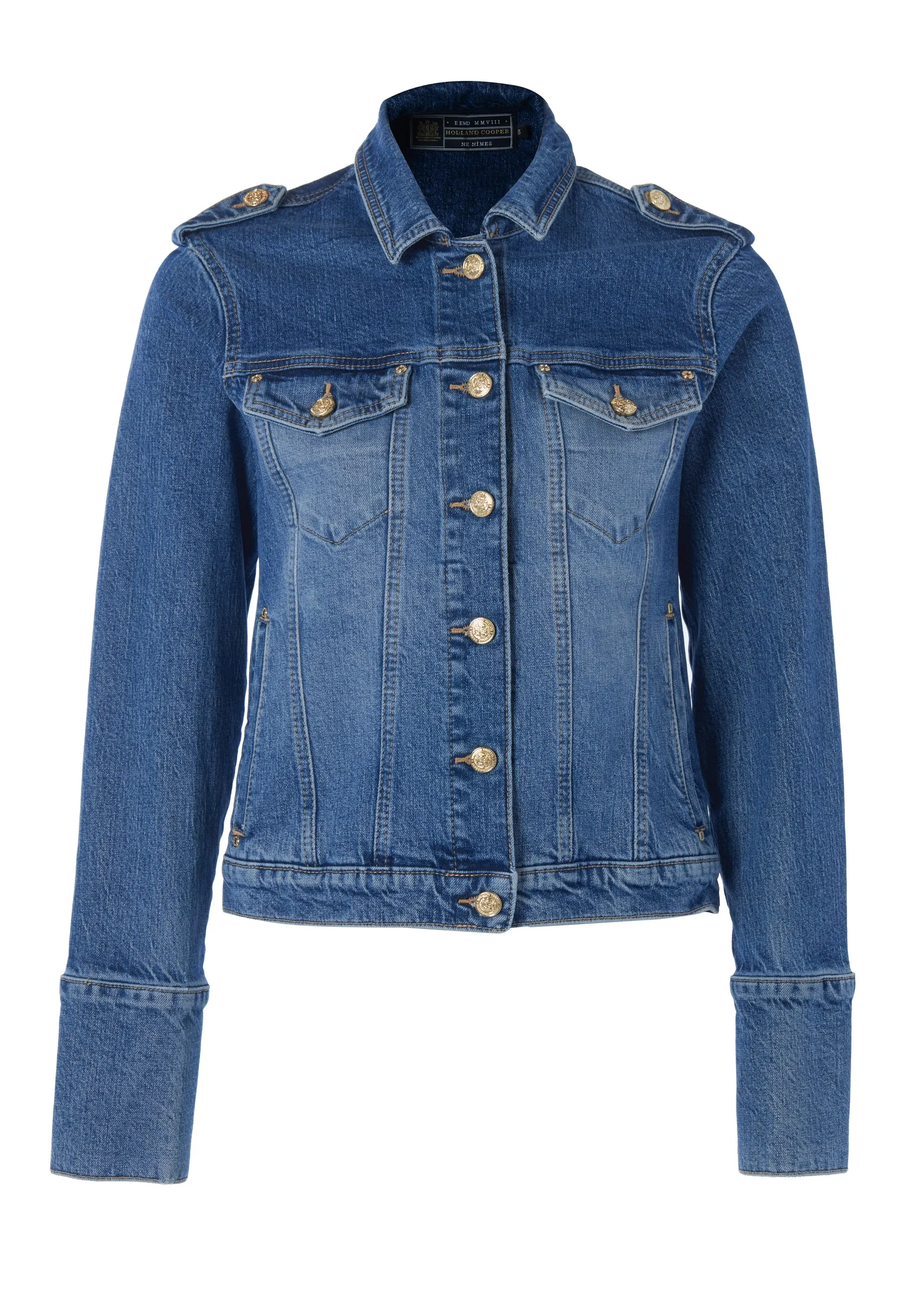 Iconic Denim Jacket (Classic Indigo)