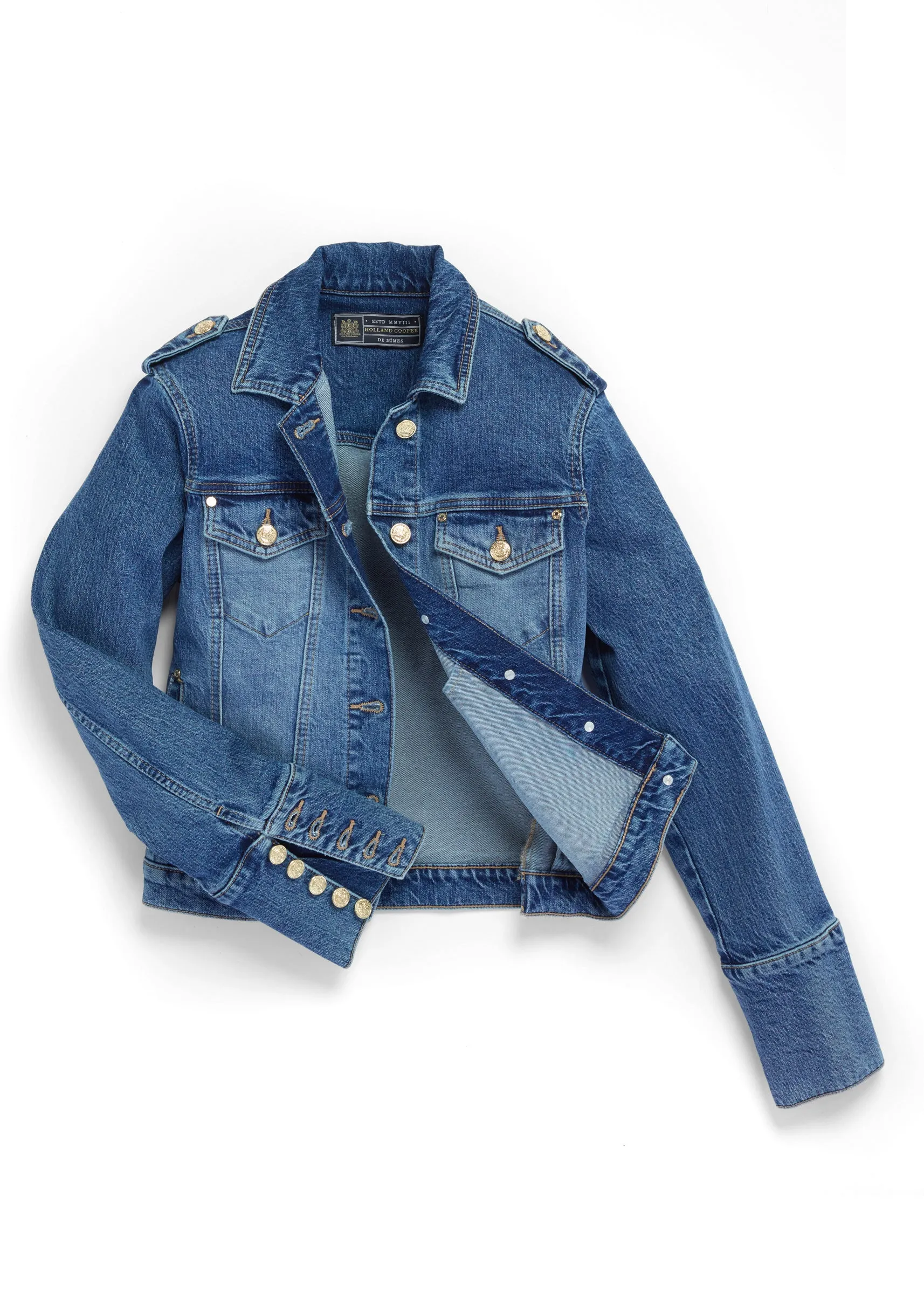 Iconic Denim Jacket (Classic Indigo)