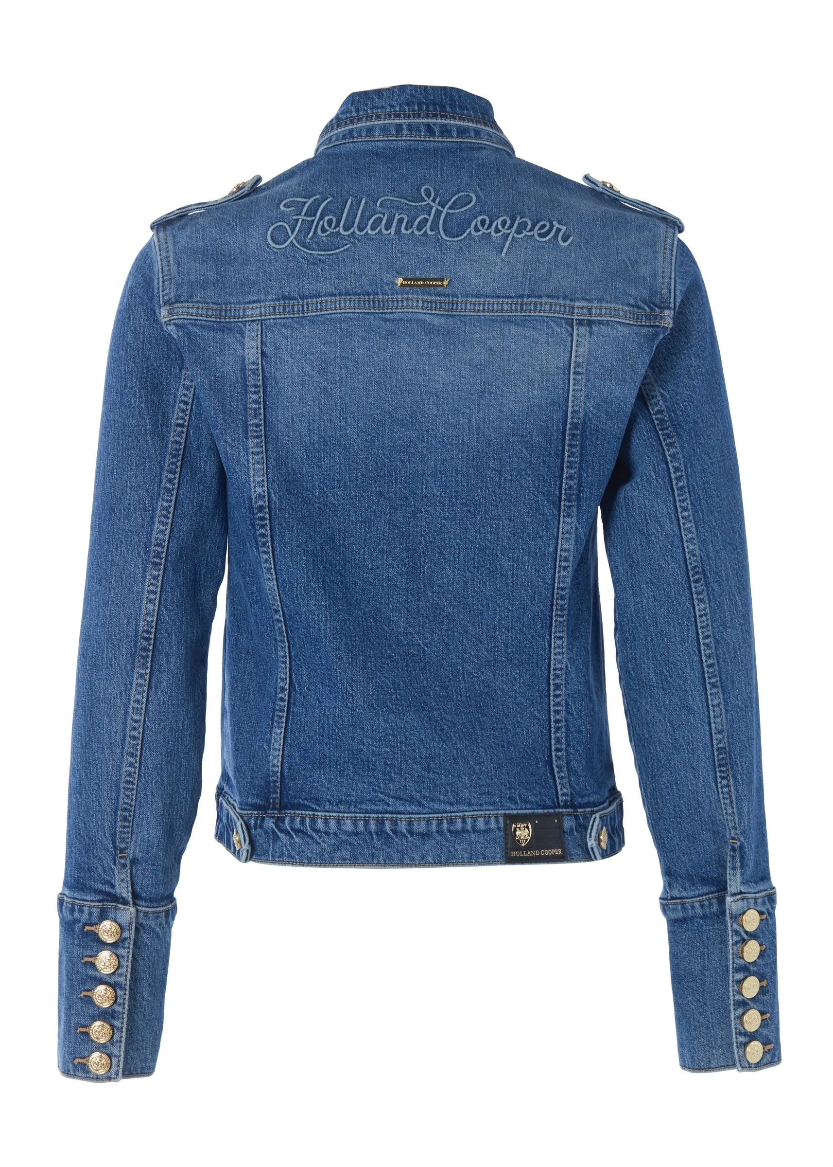 Iconic Denim Jacket (Classic Indigo)