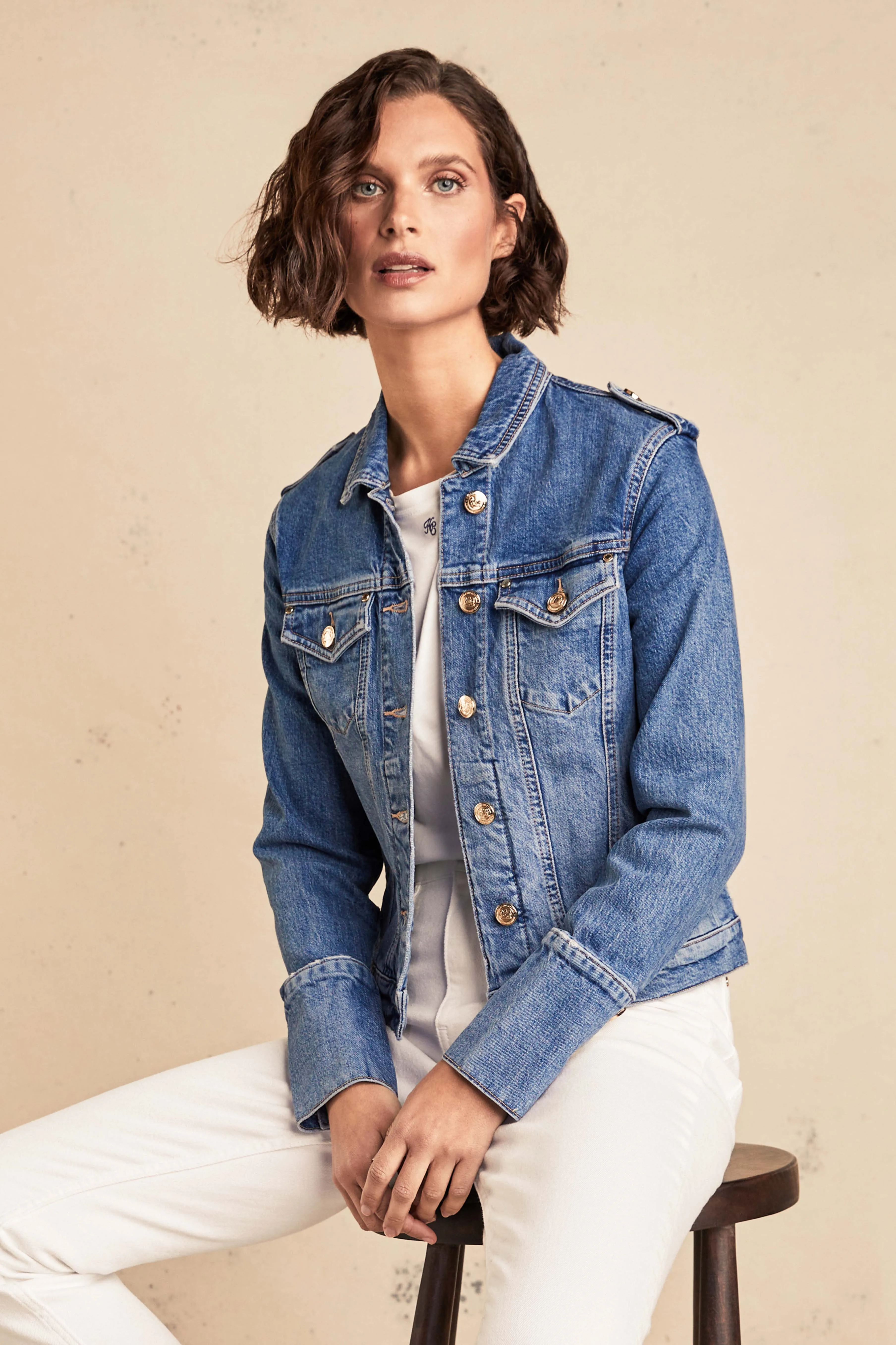 Iconic Denim Jacket (Classic Indigo)