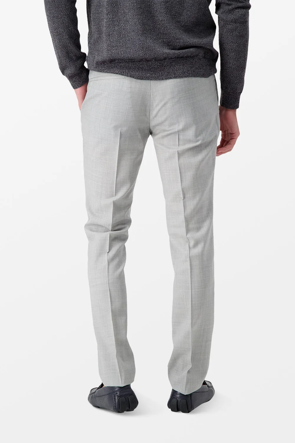 Incotex Light Grey Classic Trousers