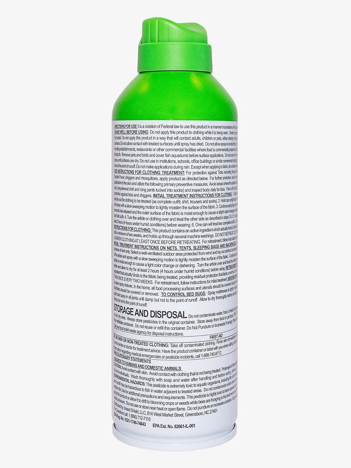 Insect Shield Permethrin Spray