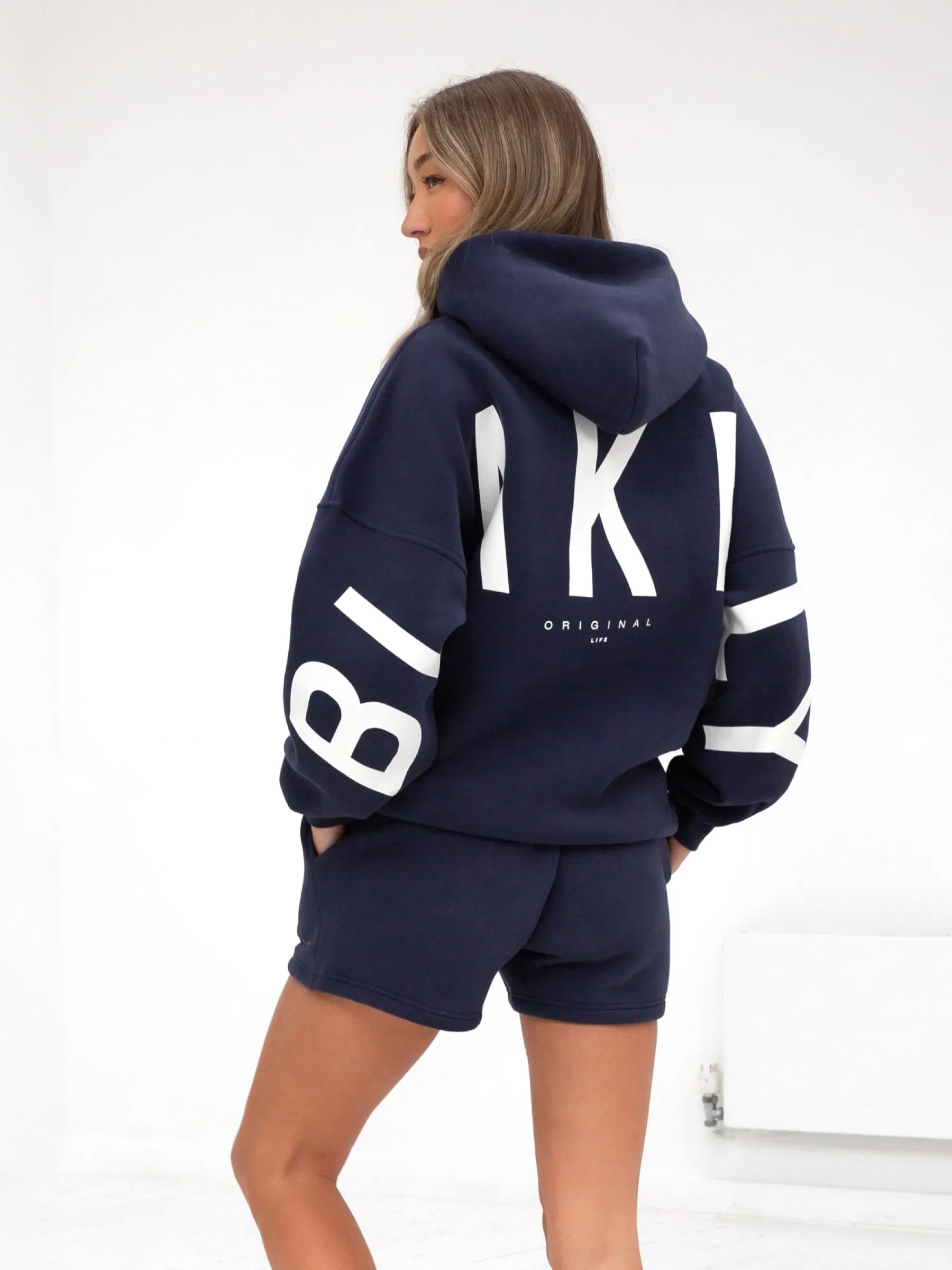 Isabel Oversized Hoodie - Classic Navy