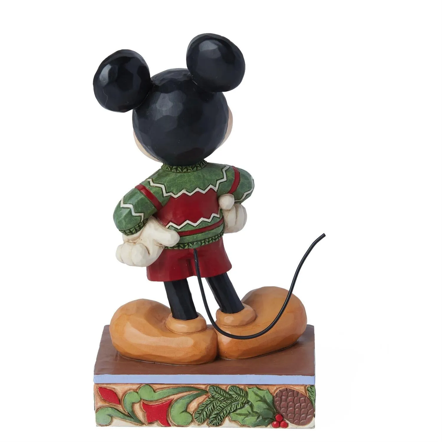 Jim Shore Disney Traditions All Decked Out Mickey Mouse Figurine