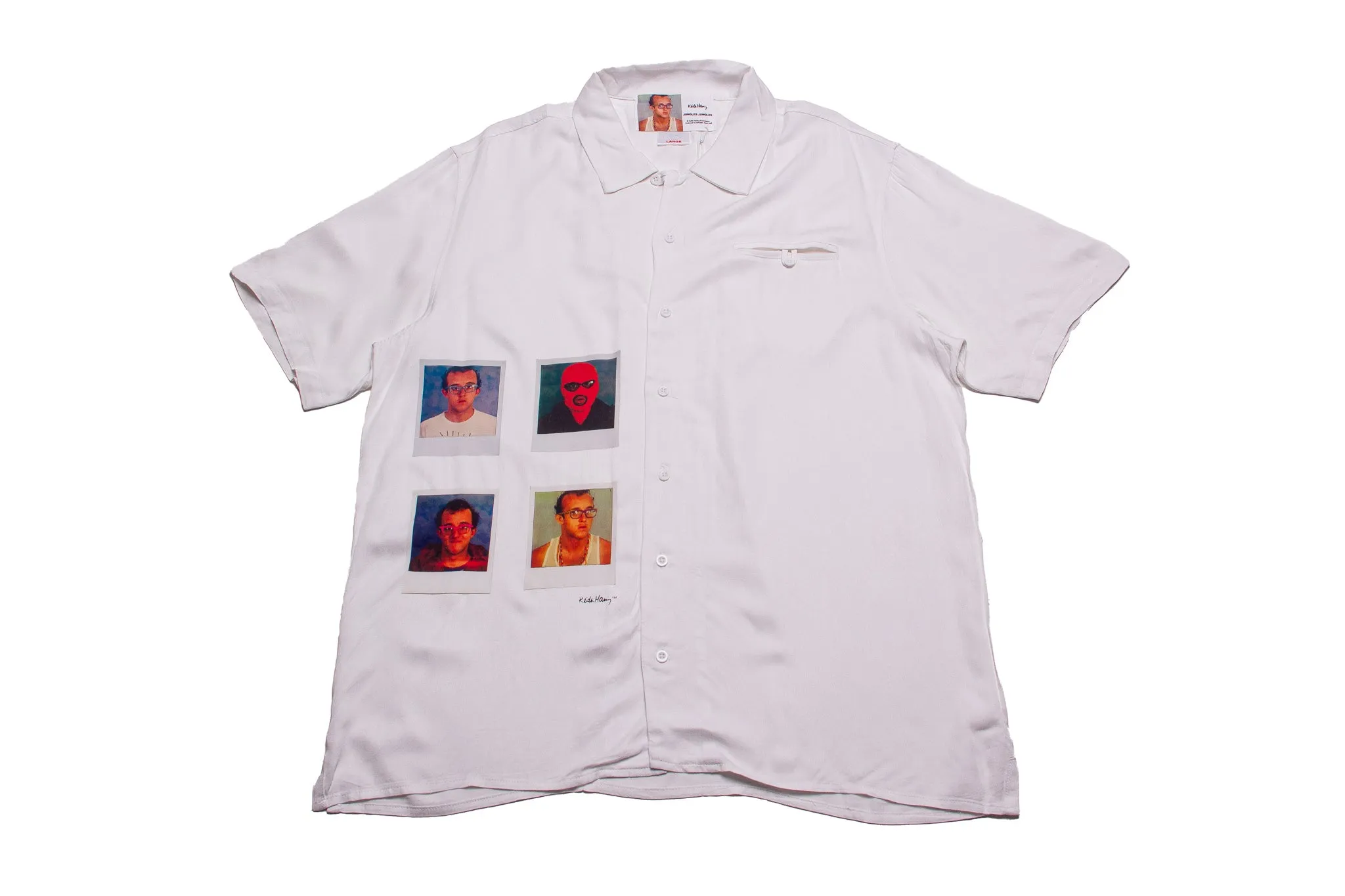 Jungles Jungles Polaroids Shirt "White"