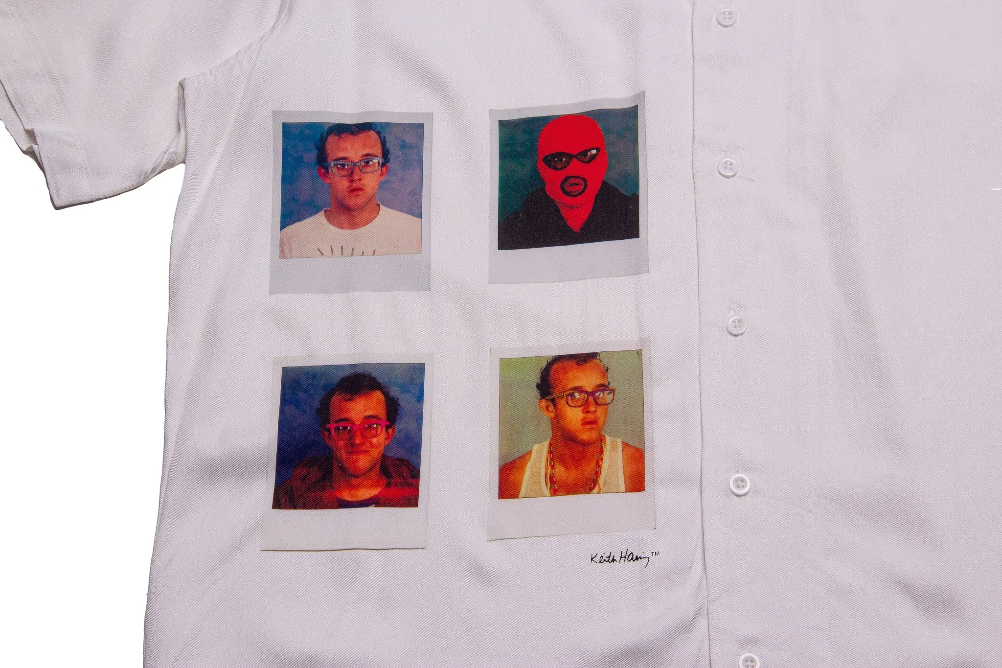 Jungles Jungles Polaroids Shirt "White"