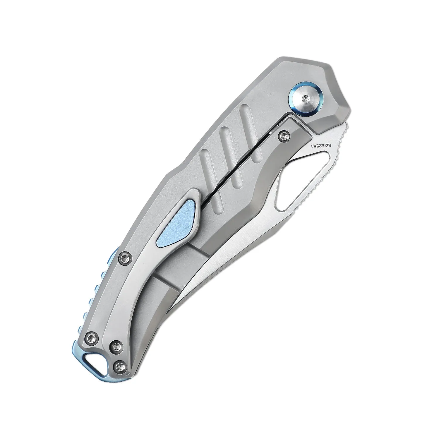 Kizer Torngat S35VN Blade Frame Lock Titanium Handle Ki3625A1 (3.35 Satin)