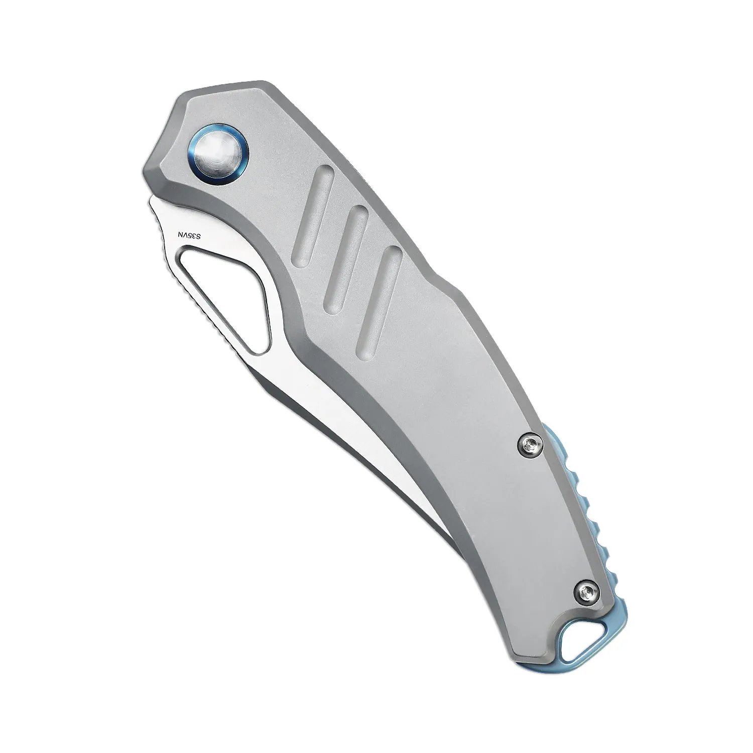 Kizer Torngat S35VN Blade Frame Lock Titanium Handle Ki3625A1 (3.35 Satin)