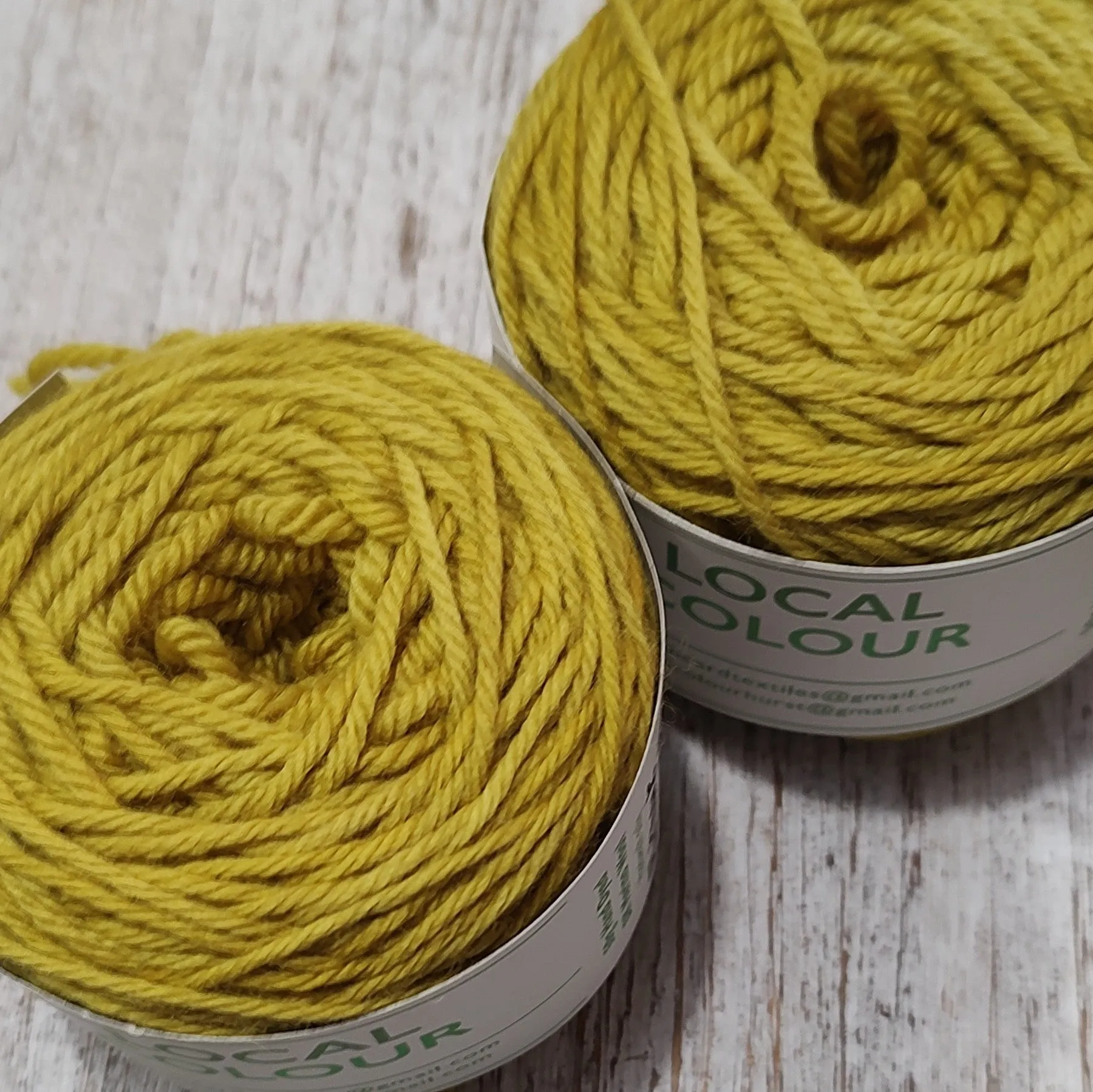 Local Colour plant dyed wool