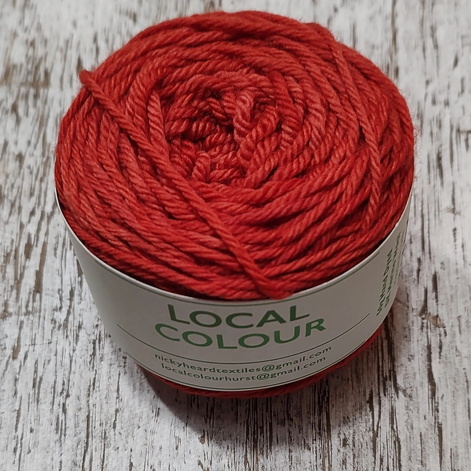 Local Colour plant dyed wool