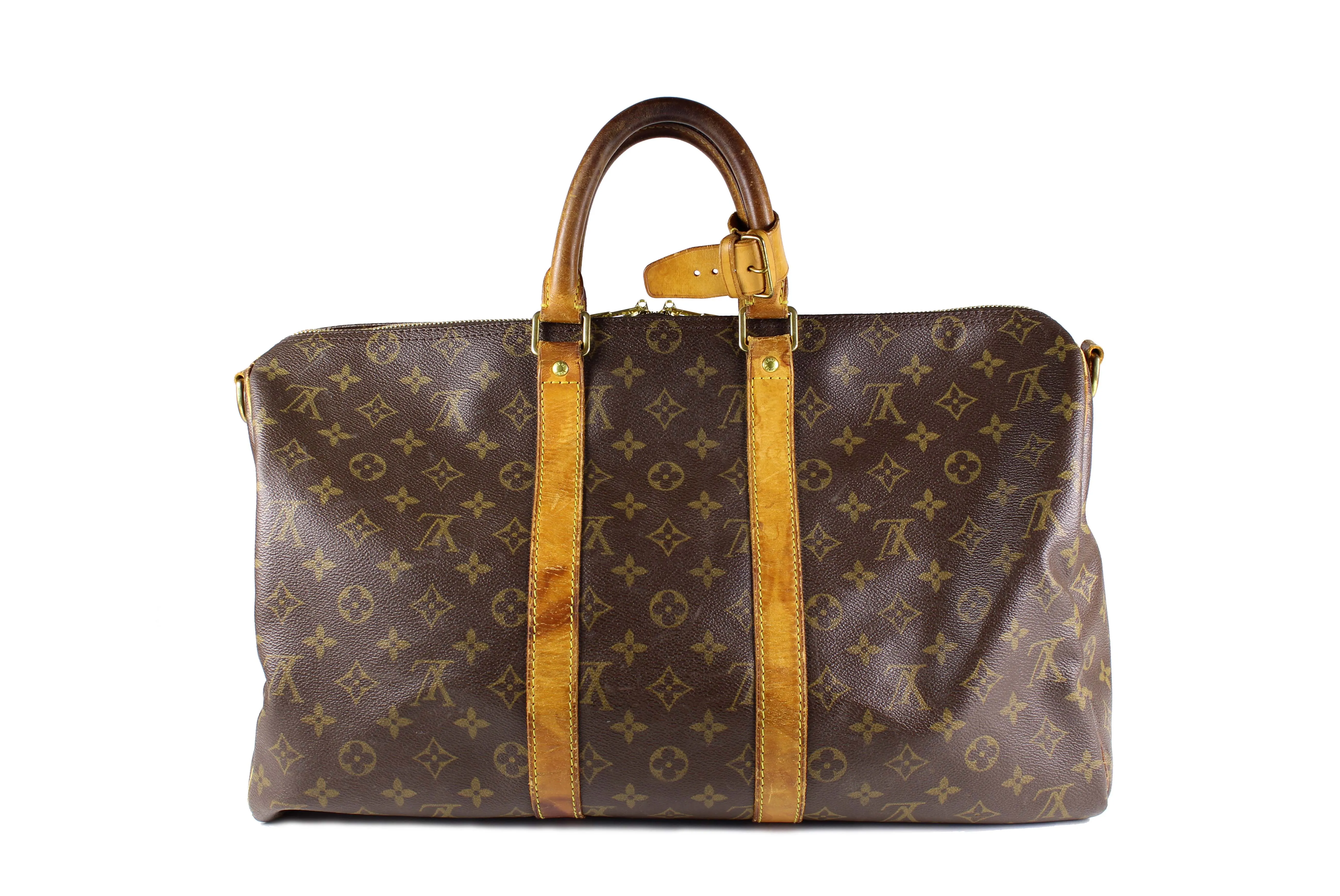 LOUIS VUITTON Keepall 45 monogram canvas travel bag