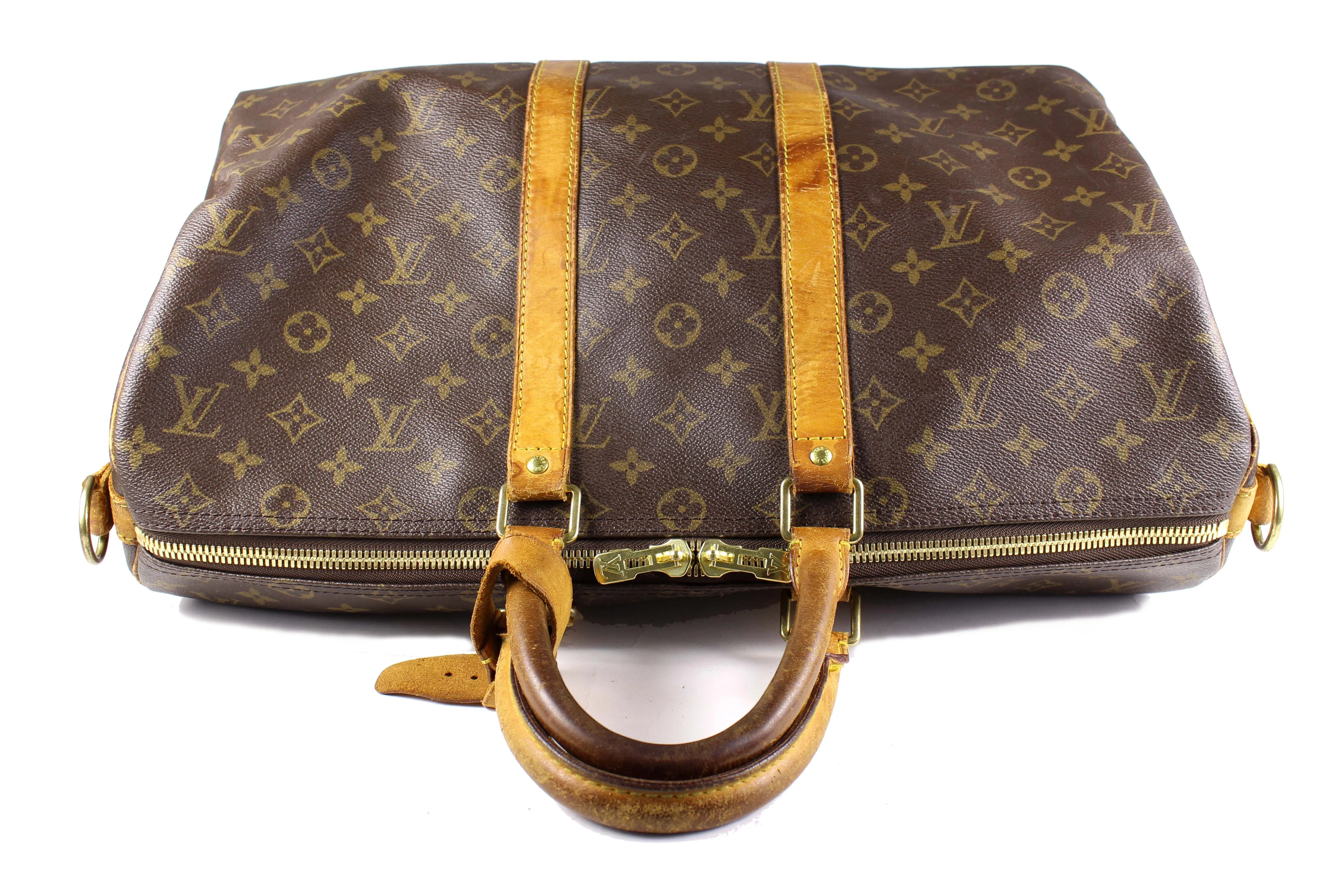 LOUIS VUITTON Keepall 45 monogram canvas travel bag