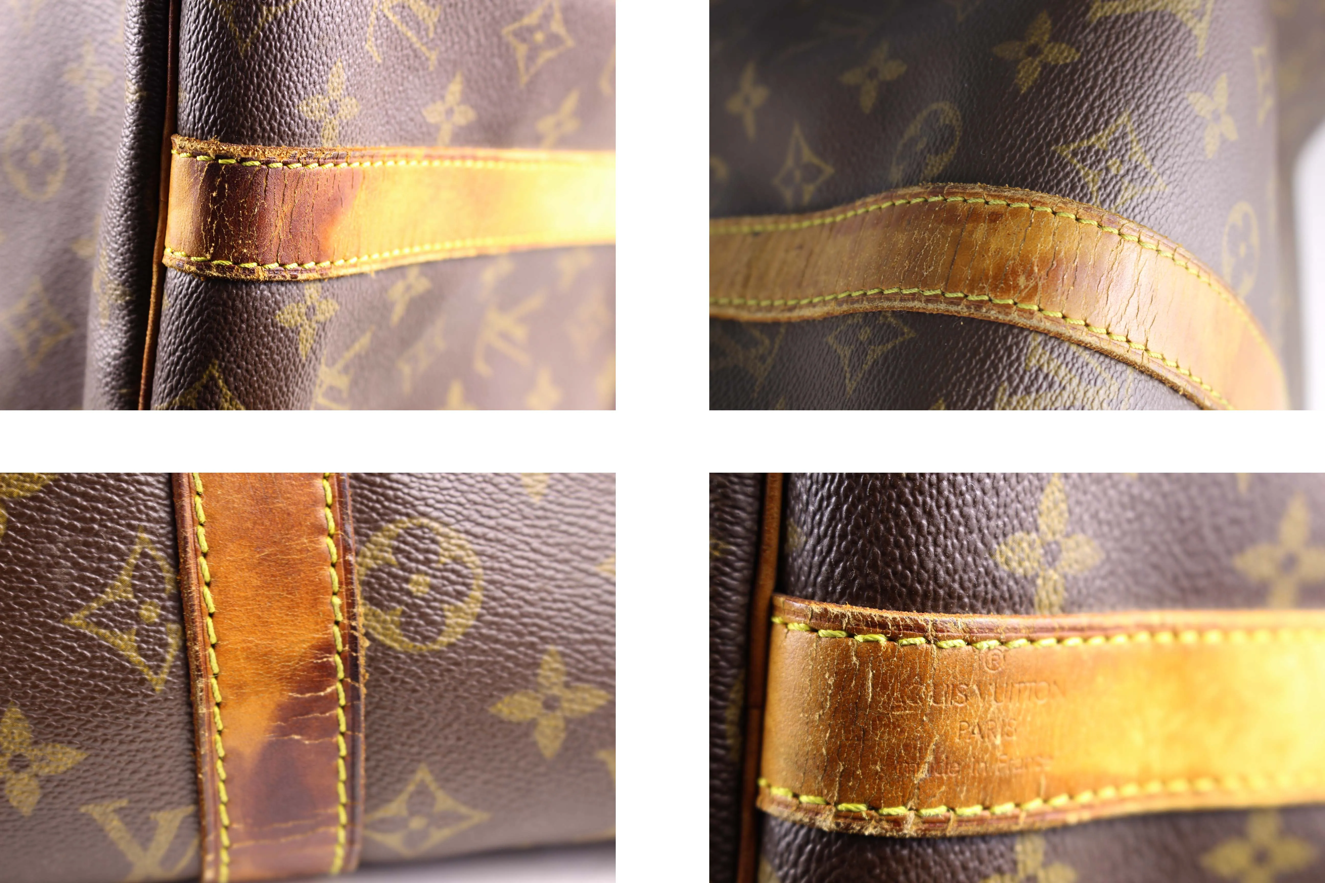 LOUIS VUITTON Keepall 45 monogram canvas travel bag