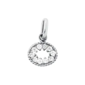 Me Hearty Pendant, White Gold