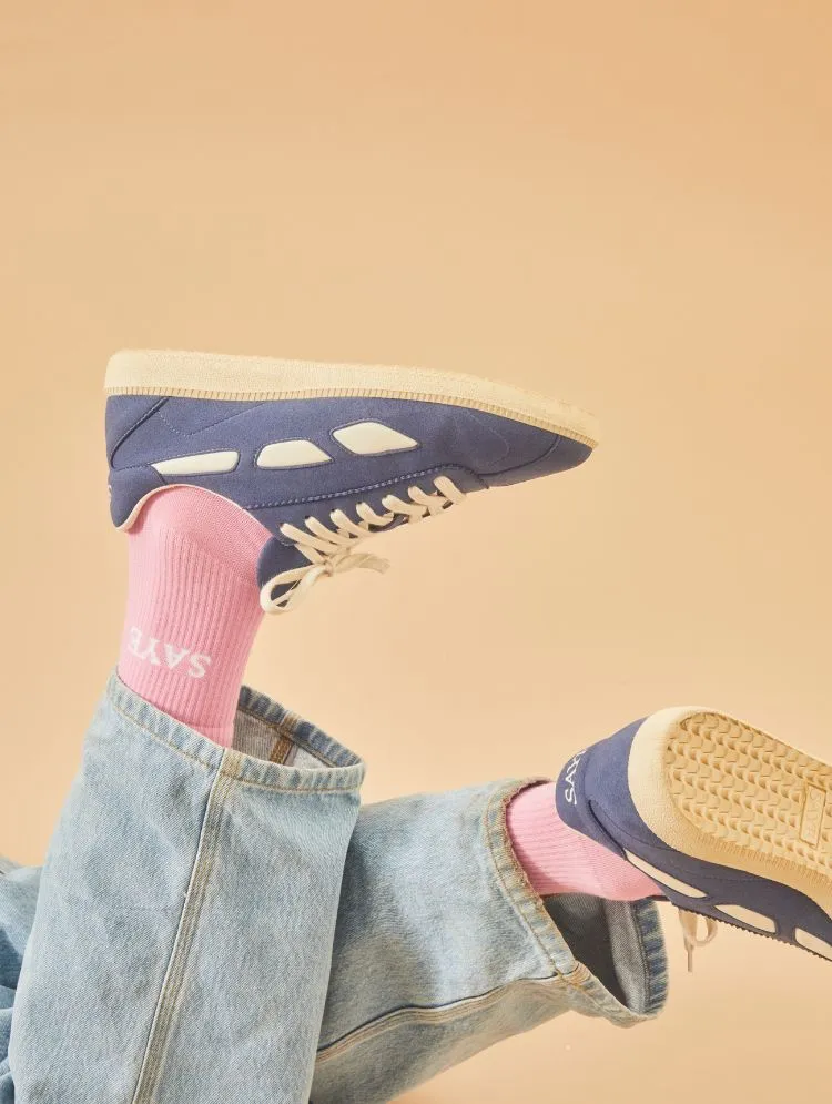 Mid-crew Everyday Socks - Gum Pink