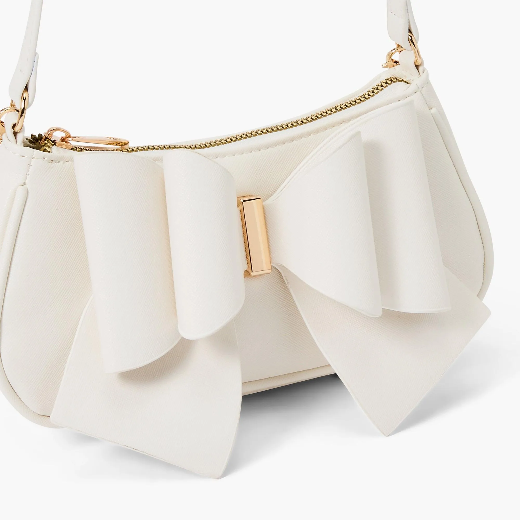 Mini Baguette Bow Shoulder Bag