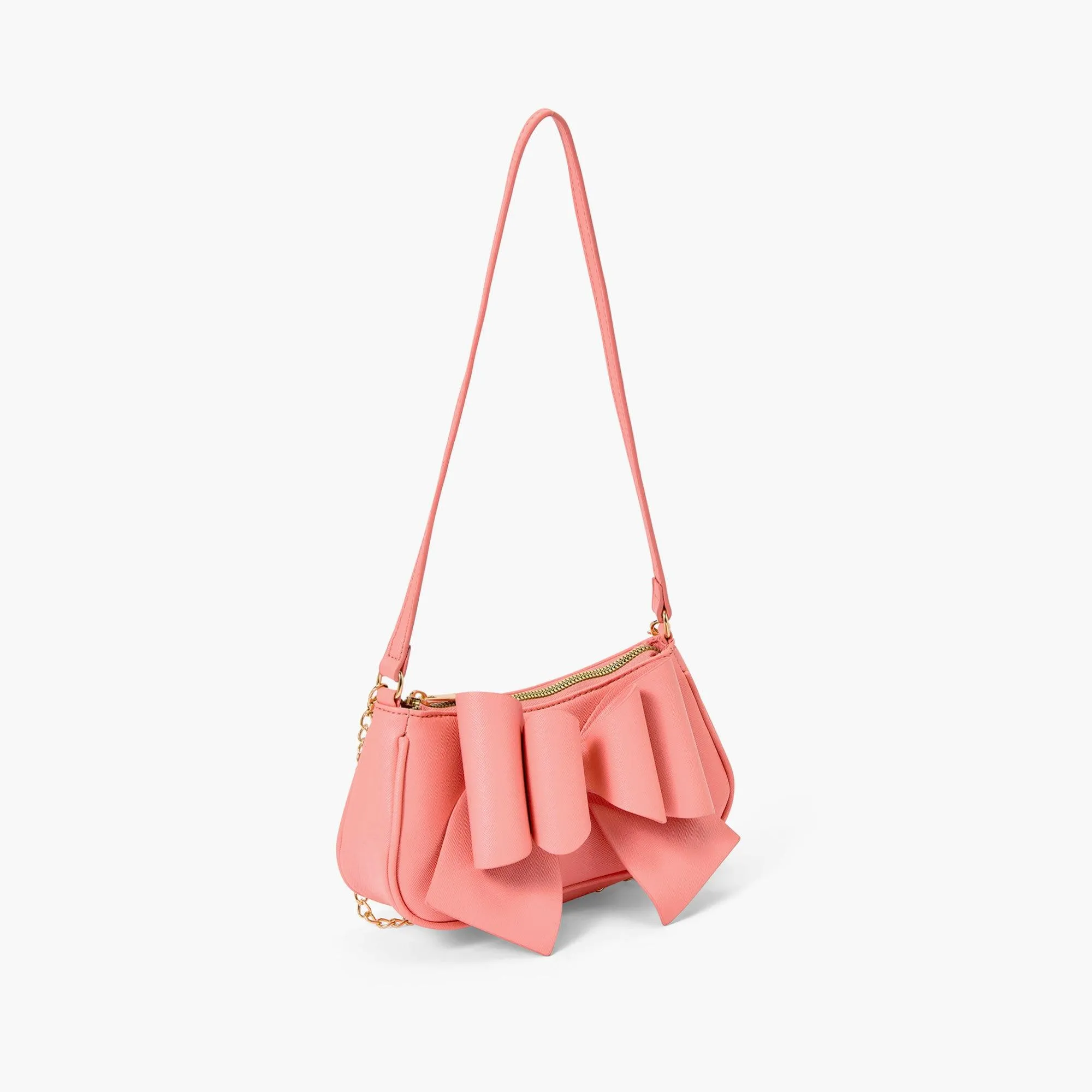 Mini Baguette Bow Shoulder Bag