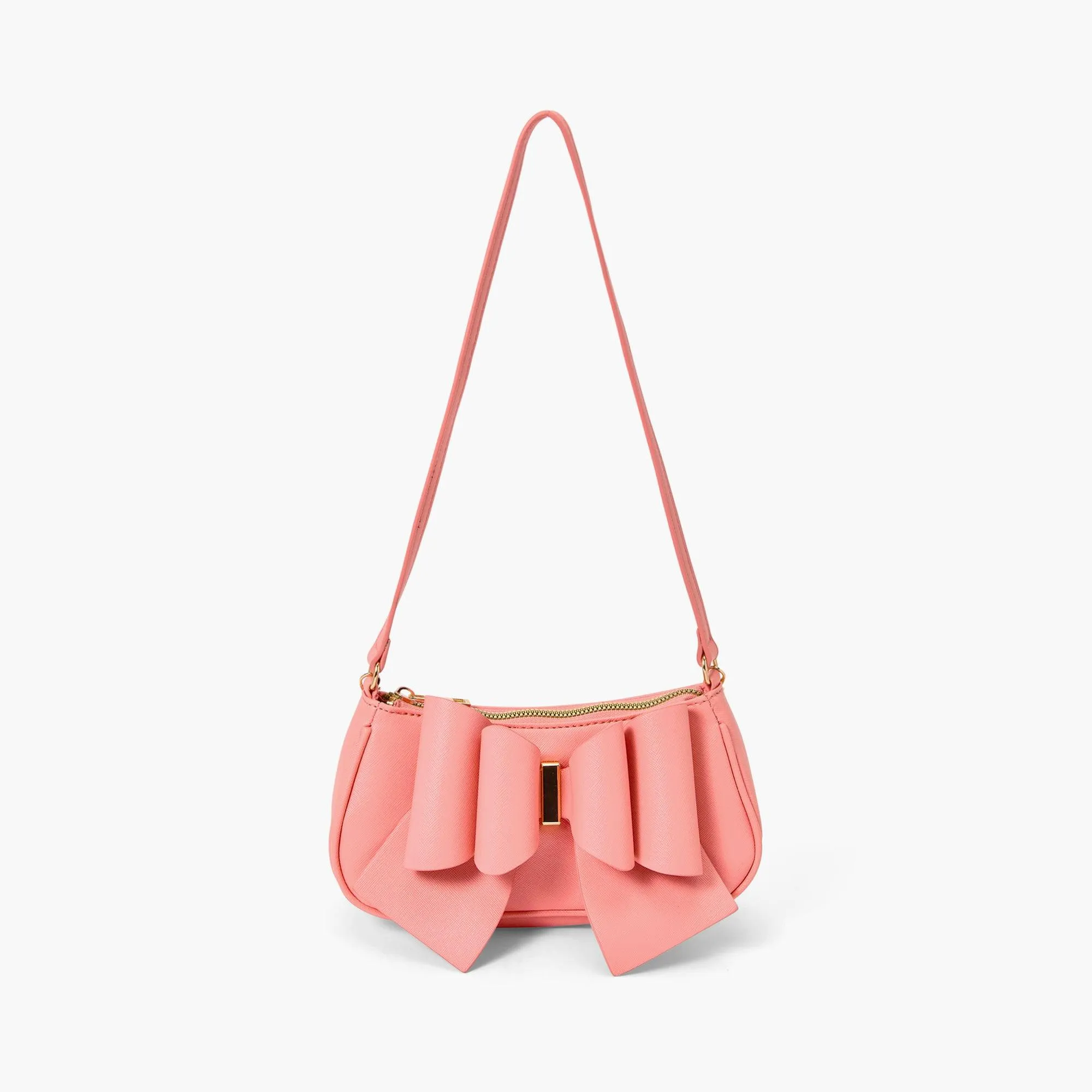 Mini Baguette Bow Shoulder Bag