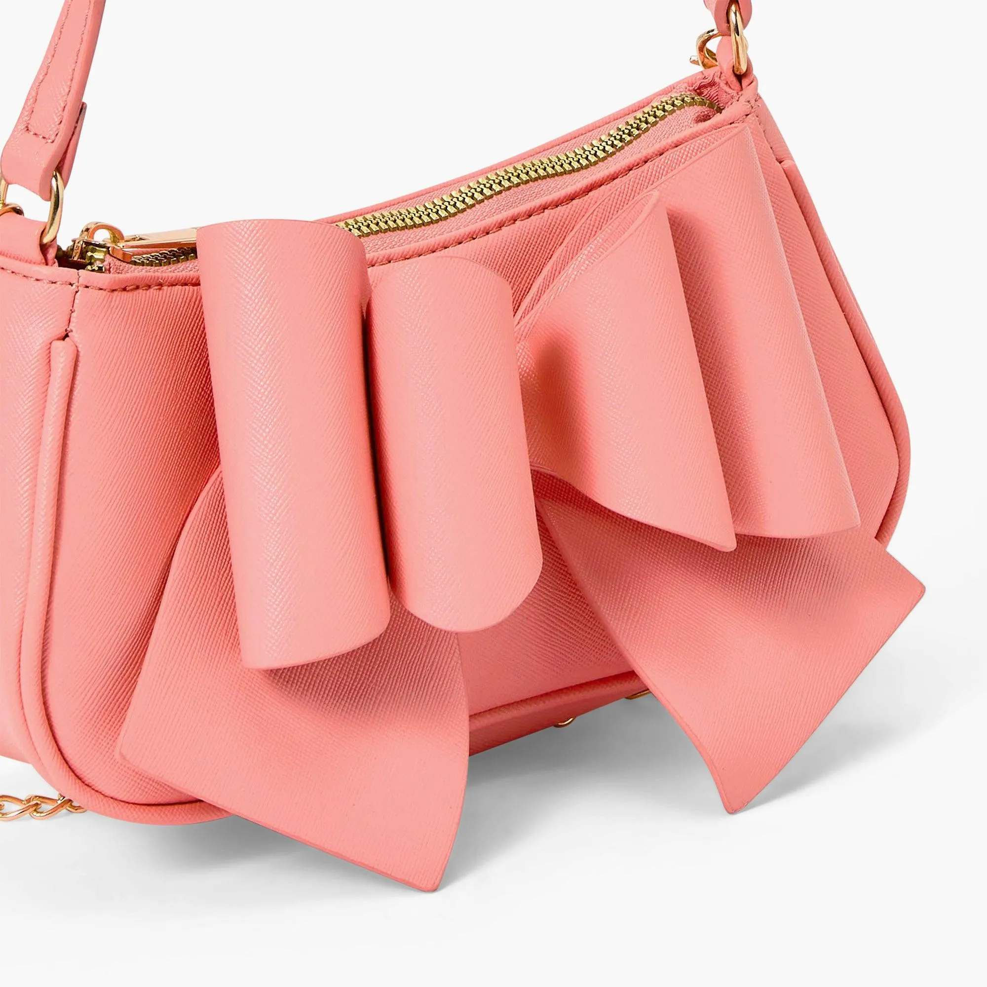 Mini Baguette Bow Shoulder Bag