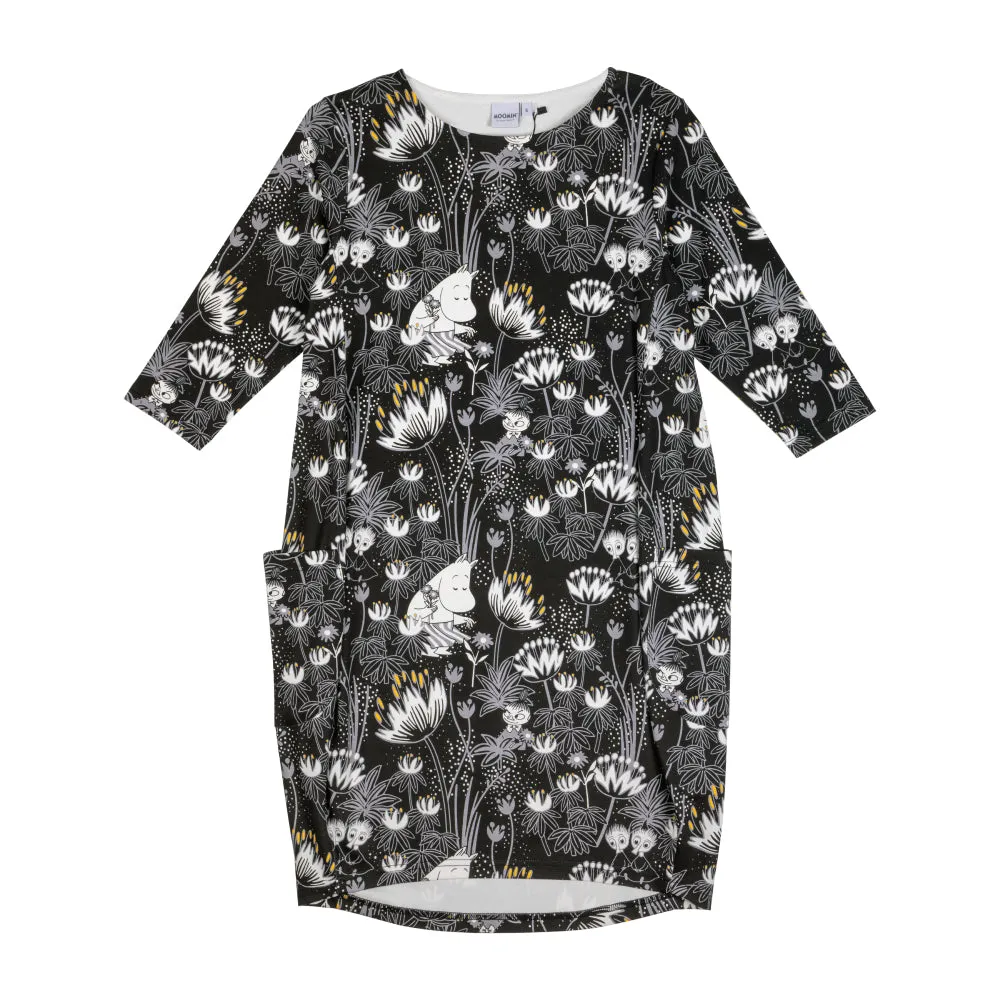 Moomin Azalea Dress Black - Martinex