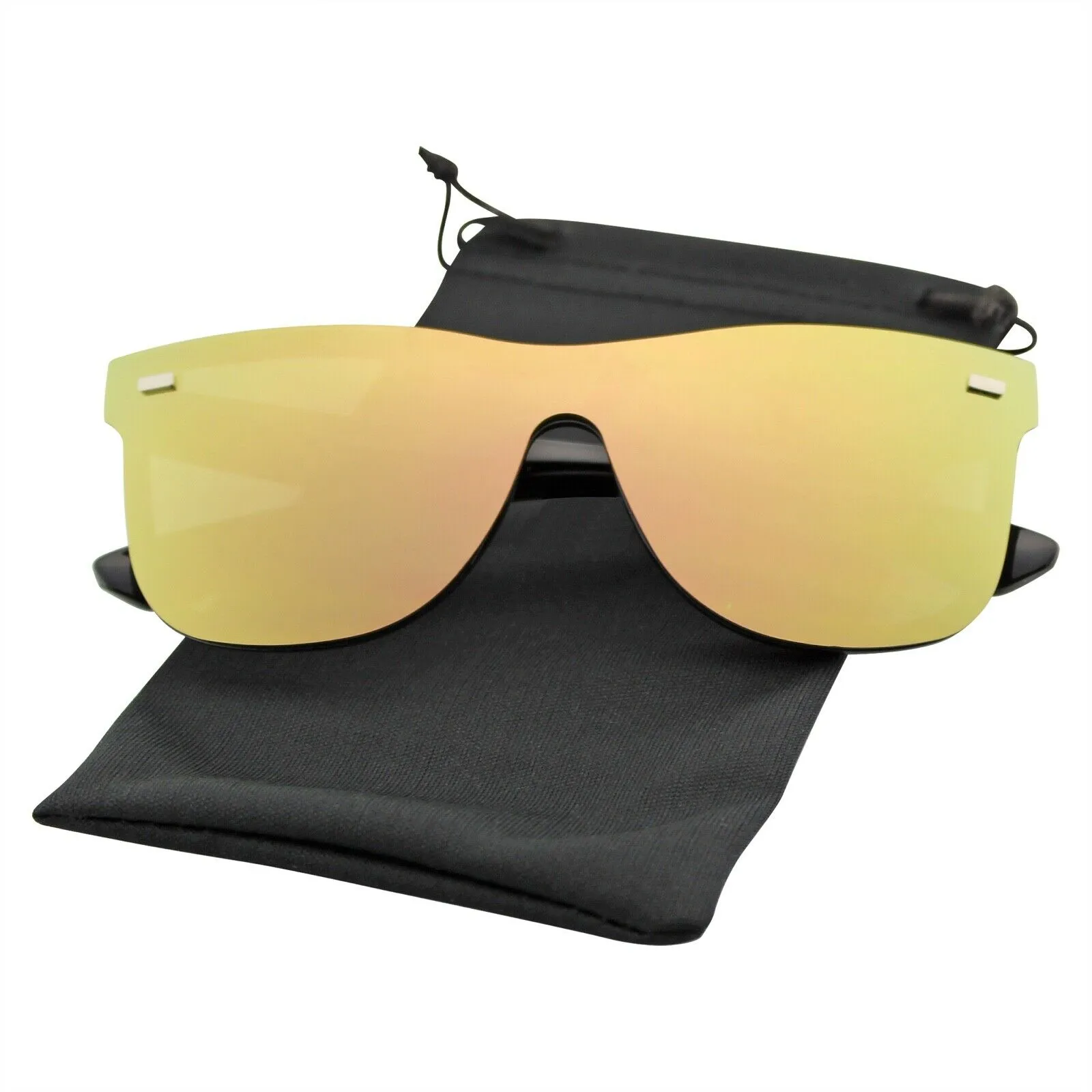 MRoyale™ Men's Rimless Mirrored Sunglasses