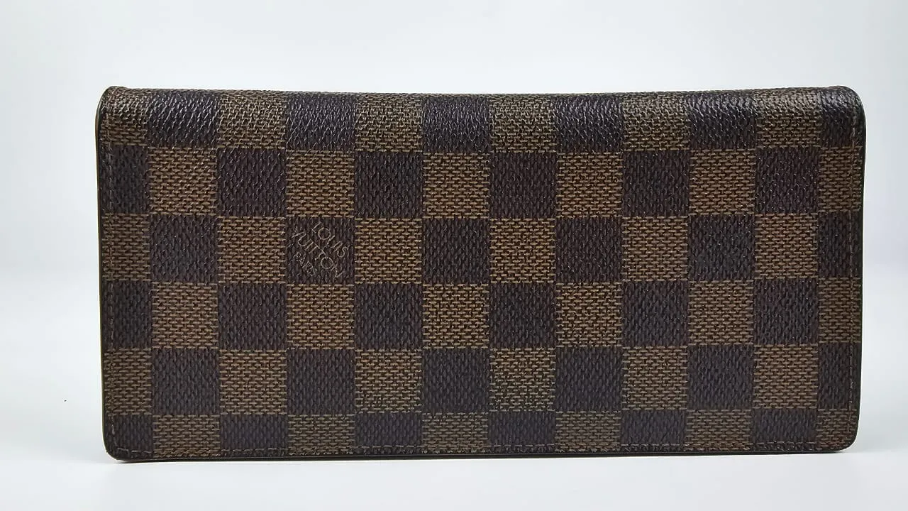 N60017 Damier Ebene Brazza Wallet