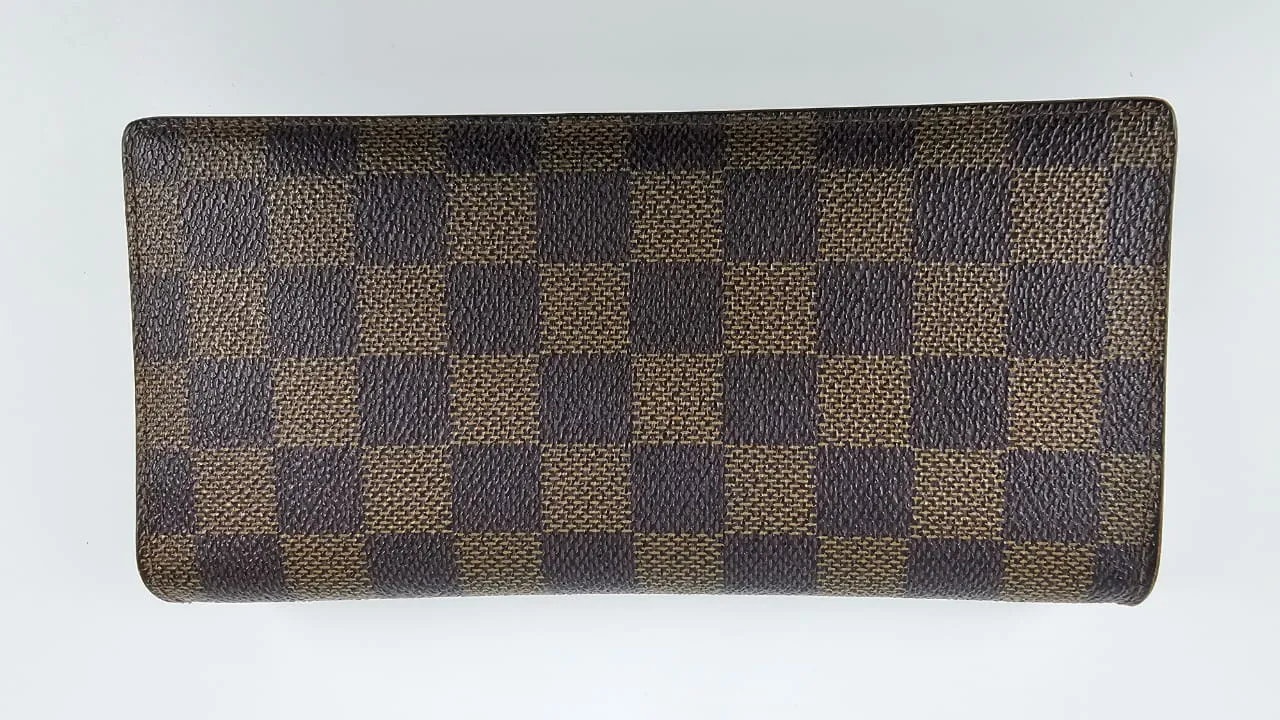 N60017 Damier Ebene Brazza Wallet