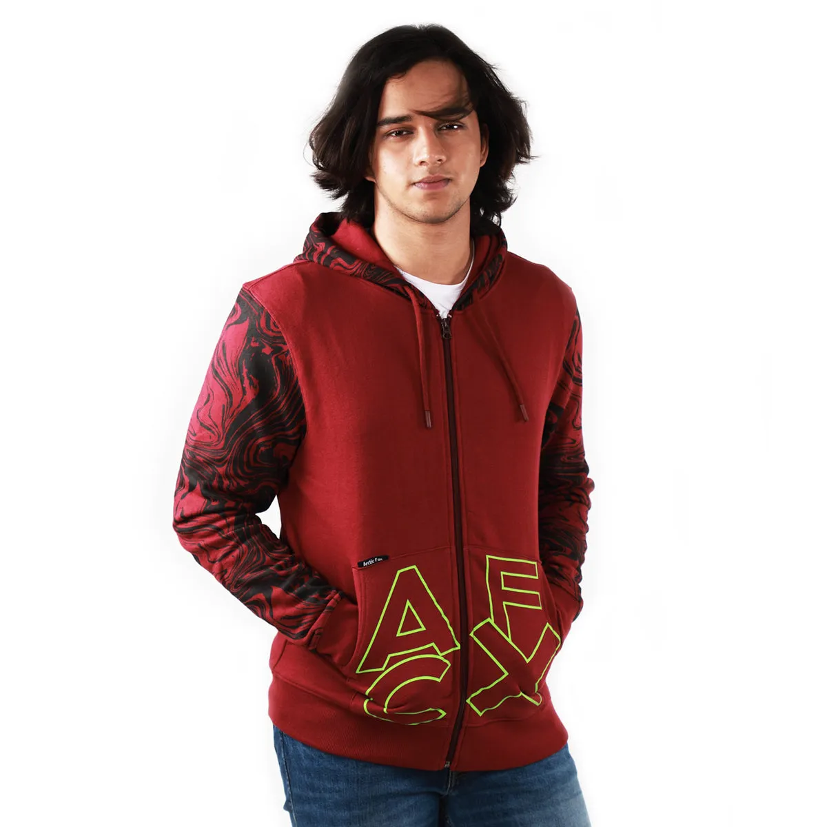 New Arctic Fox Unisex Windsor Wine Zipper Hoodies (sweatshirts)