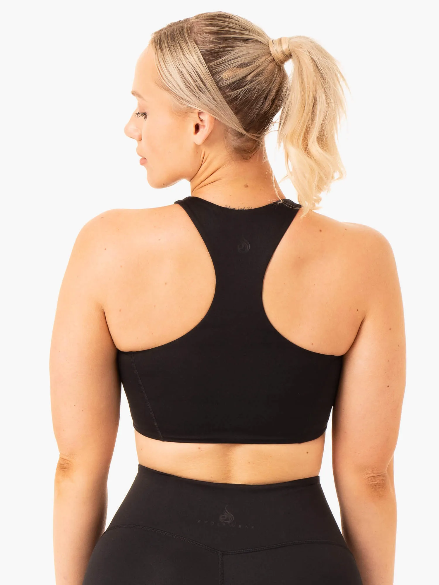 NKD Frame Long Line Sports Bra - Black